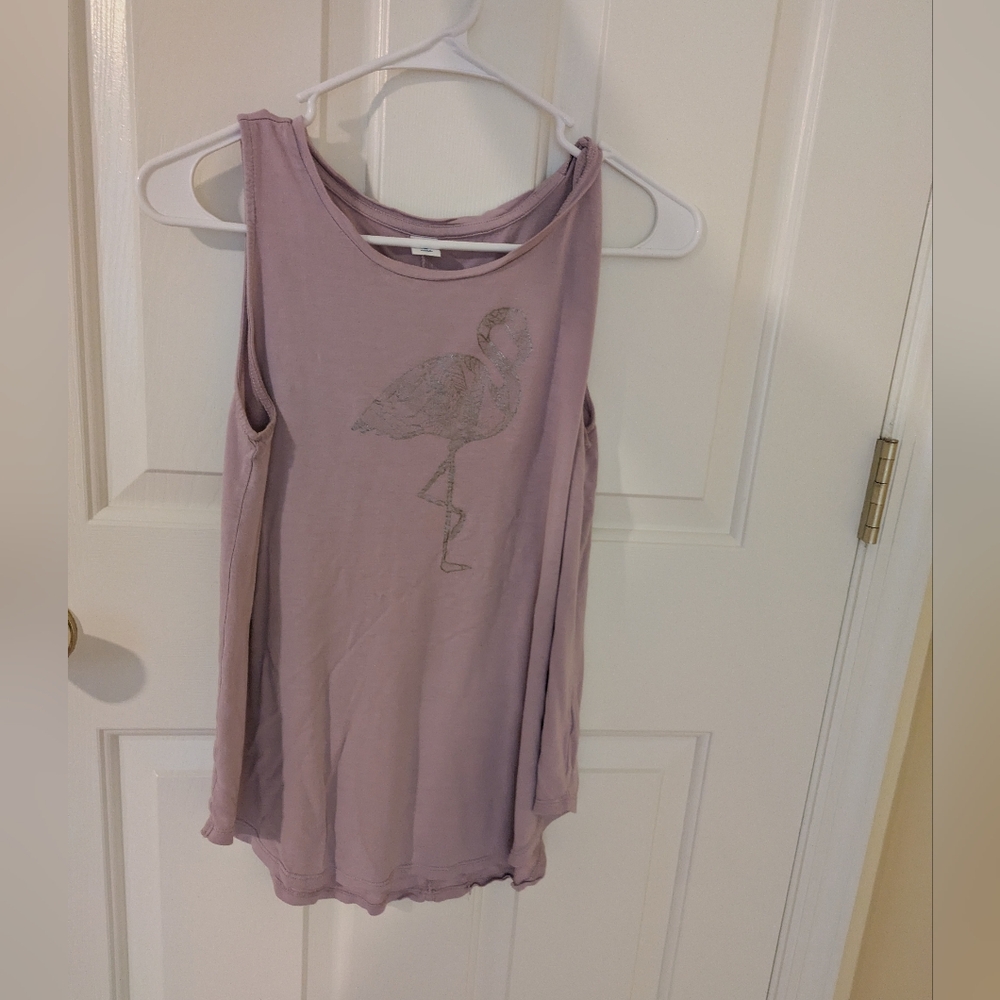 Old Navy Pink Sleeveless Relaxed Tank Top